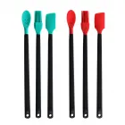 3-Piece Long-Handle Silicone Baking Set