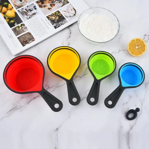 Silicone Foldable Measuring Spoon Set of 4