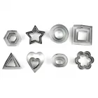 24-Piece Stainless Steel Cookie Cutter Set