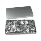 30-piece Stainless Steel Cookie Cutter Set